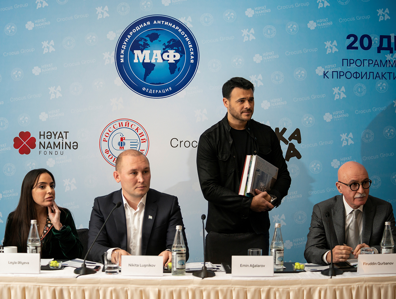 The presentation of the project “AN INDEPENDENT COUNTRY” in Baku, Azerbaijan